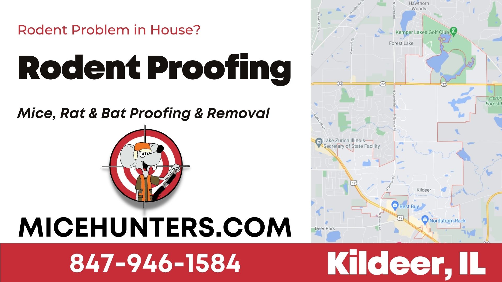 Kildeer,IL Rodent and Mice Proofing Exterminator