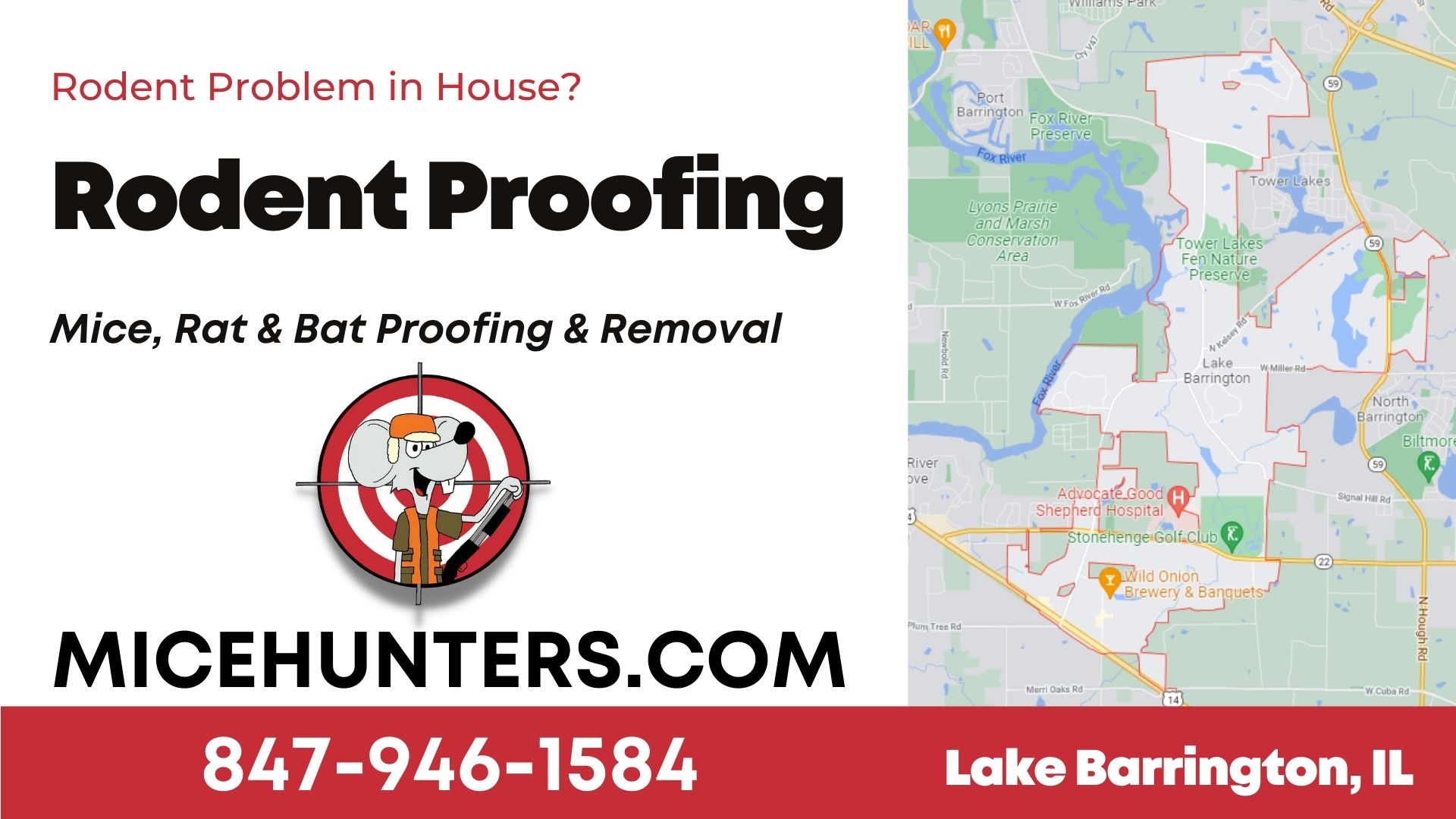 Lake Barrington Rodent and Mice Proofing Exterminator